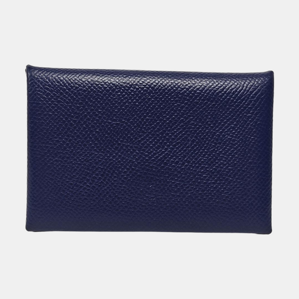 Epsom Card Holder Blue