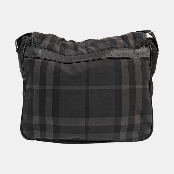 Fabric Shoulder Bag Gray