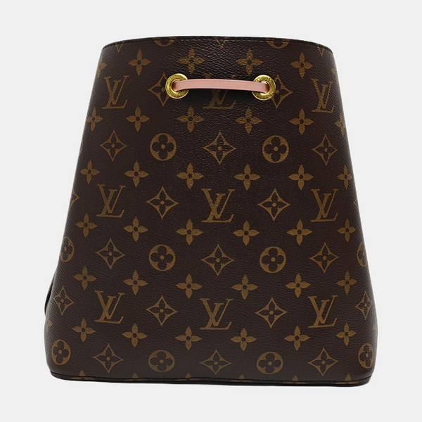 NÉONOÉ MM Monogram Coated Canvas Brown