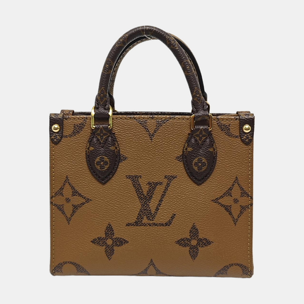ONTHEGO BB Monogram Coated Canvas Brown