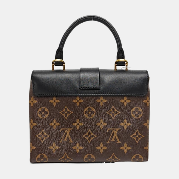 Authenticated pre-owned LOCKY BB Monogram Coated Canvas Brown - Shoulder Bag at Looply