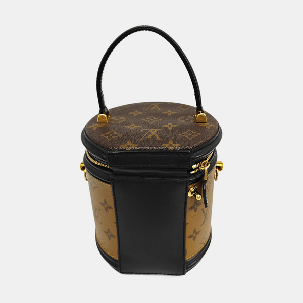 CANNES PM Monogram Coated Canvas Brown