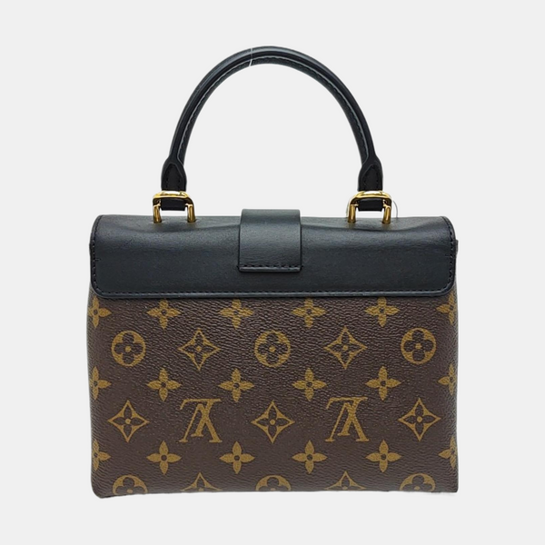 LOCKY BB Monogram Coated Canvas Brown