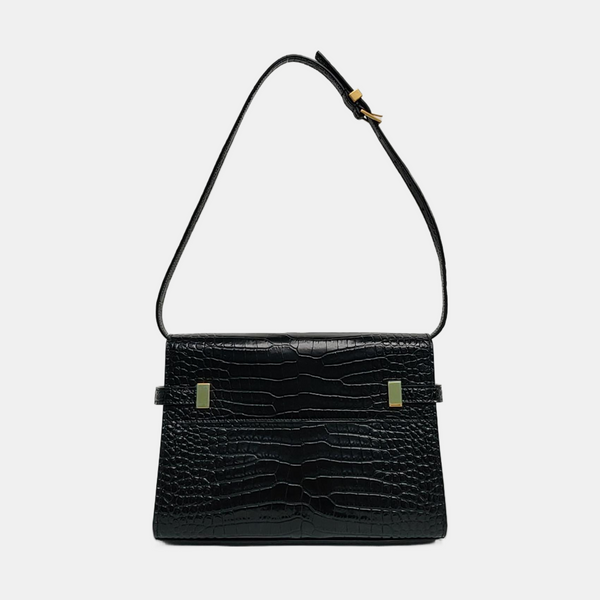 MANHATTAN Small Calfskin Black