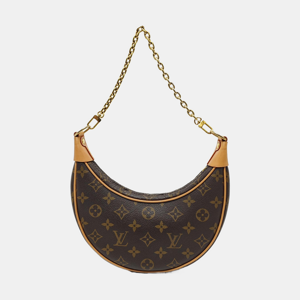 LOOP Monogram Coated Canvas Brown