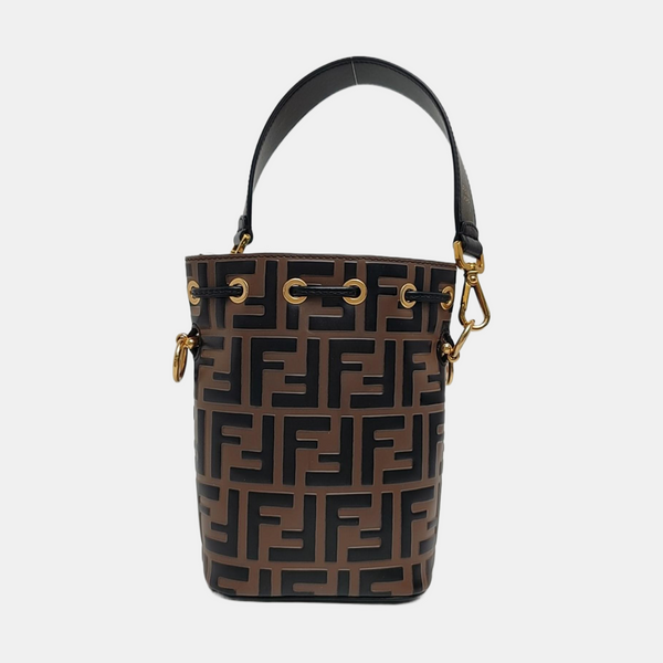 Mon Tresor Mini Monogram Calfskin Brown