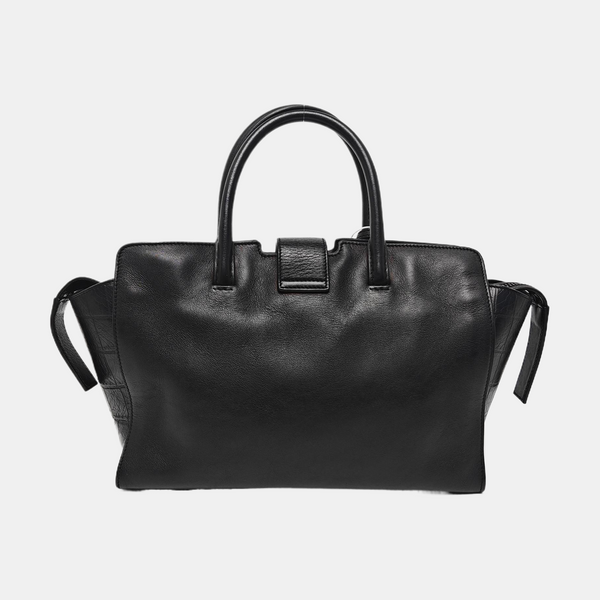 DOWNTOWN CABAS Calfskin Black