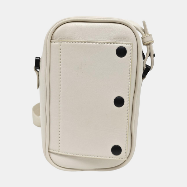 Calfskin Shoulder Bag White