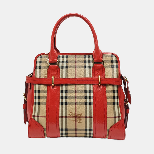 Minford Small Coated Canvas Beige