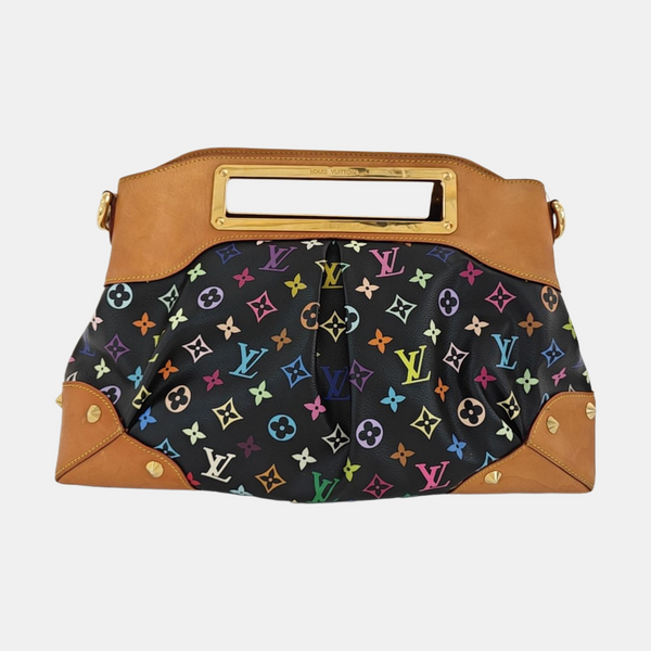 LV × TM JUDY Monogram Coated Canvas Black