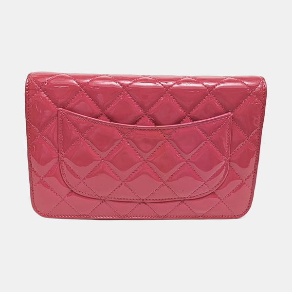 WOC Quilted Calfskin Red