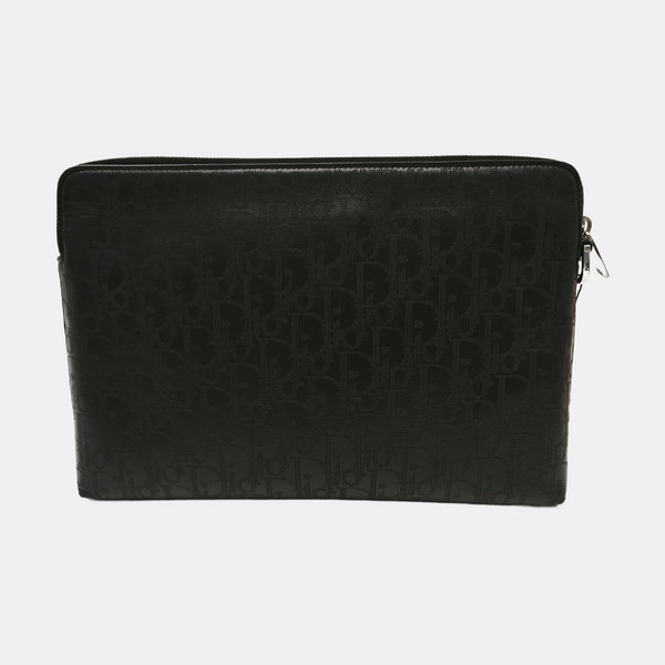 Calfskin Clutch Black