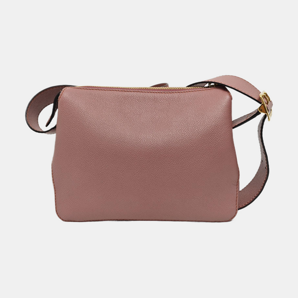 Helmsley Small Calfskin Beige