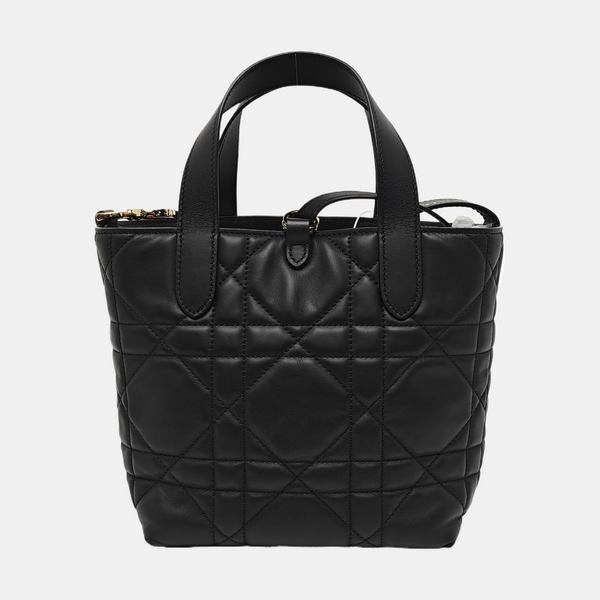 Toujours Small Cannage Calfskin Black