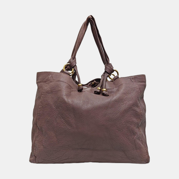 Bamboo 1947 Medium Calfskin Purple