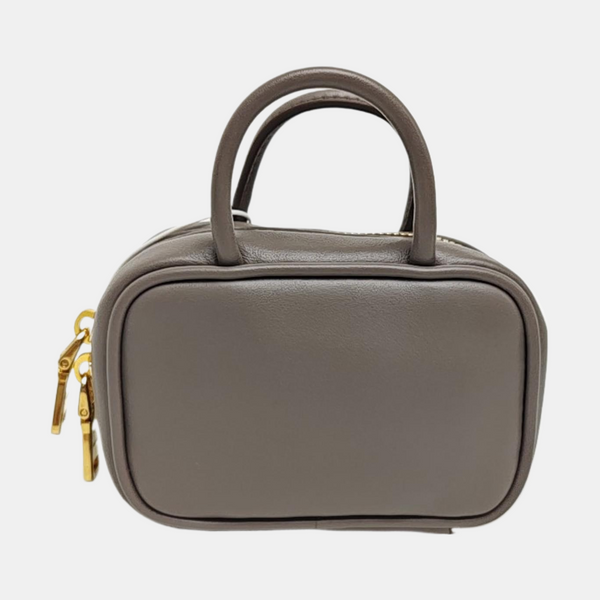 Beau Mini Calfskin Gray