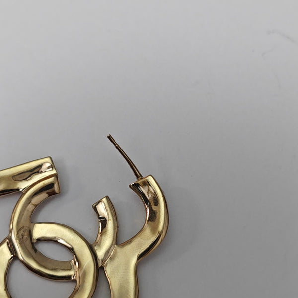 Metal Gold Stud Earrings
