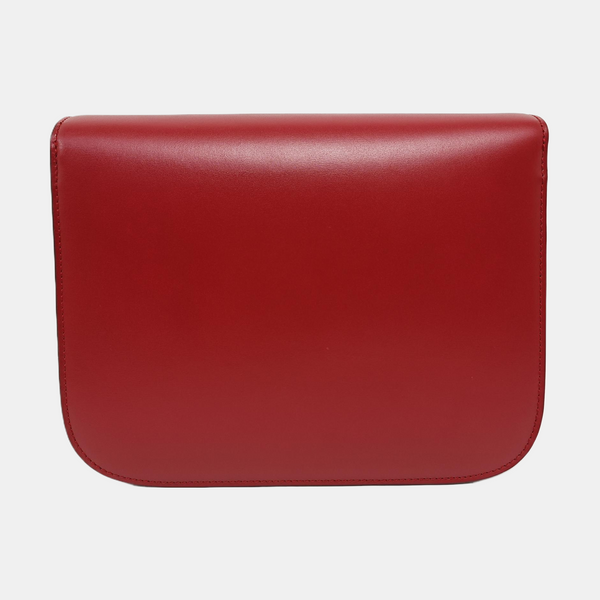 CLASSIC BOX Medium Calfskin Red