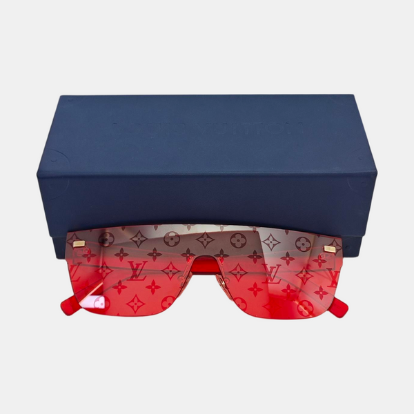 Synthetic Sunglasses Red