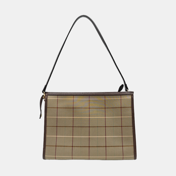 Canvas Shoulder Bag Brown