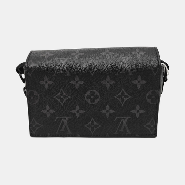STEAMER Mini Monogram Coated Canvas Black