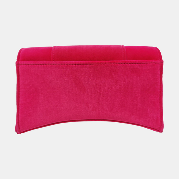 Fabric Shoulder Bag Red