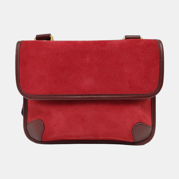 Neo Vintage Small Suede Red