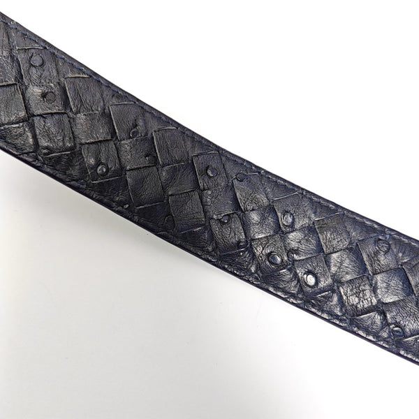 Leather Belt Blue