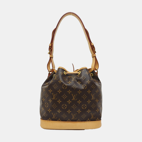 NOÉ MM Monogram Coated Canvas Brown