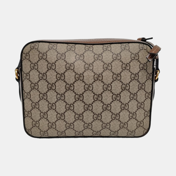 Horsebit 1955 Small Coated Canvas Beige