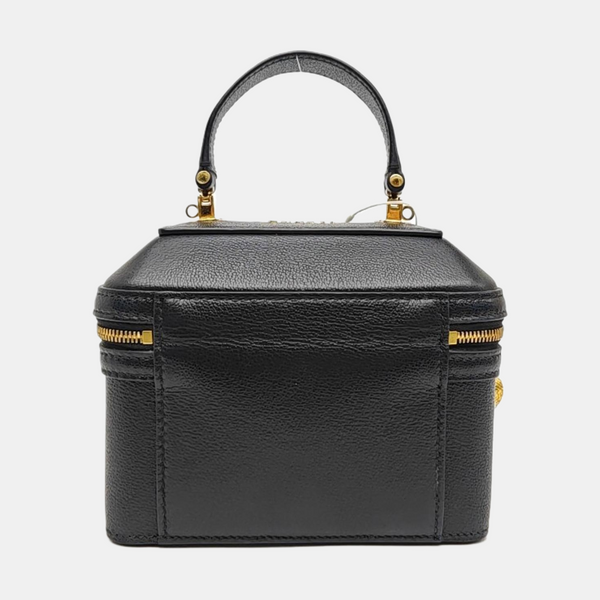 Calfskin Shoulder Bag Black