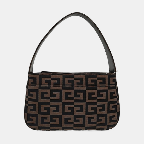 Canvas Top Handle Bag Multicolor