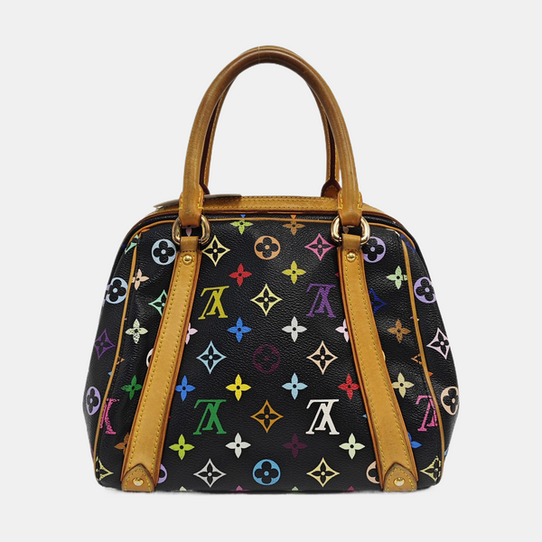 LV × TM PRISCILLA Monogram Coated Canvas Black