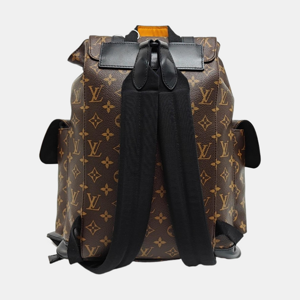 CHRISTOPHER PM Monogram Coated Canvas Brown
