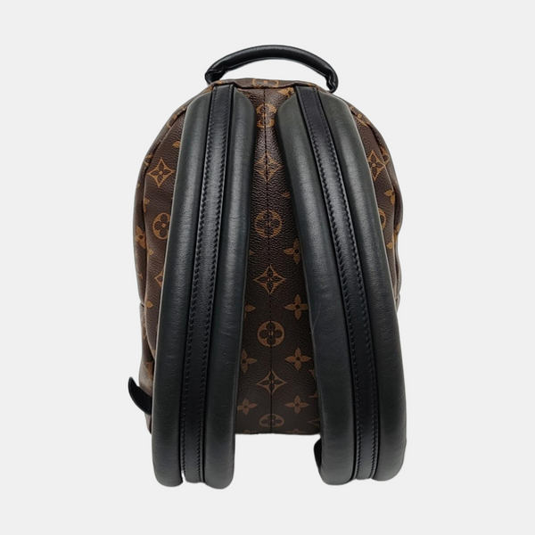 Authenticated pre-owned PALM SPRINGS PM Monogram Coated Canvas Brown - Backpack at Looply