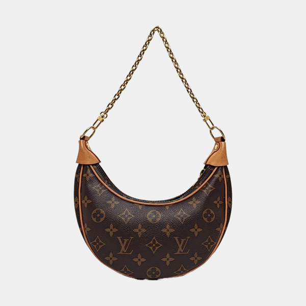 LOOP Monogram Coated Canvas Brown