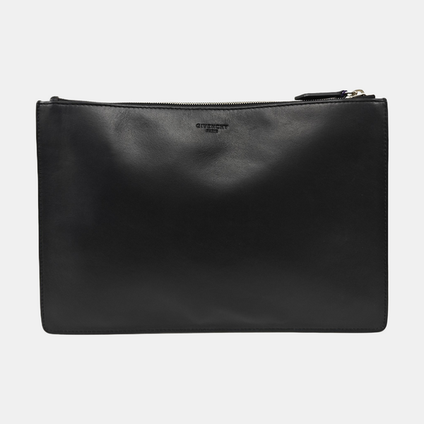 Calfskin Clutch Black
