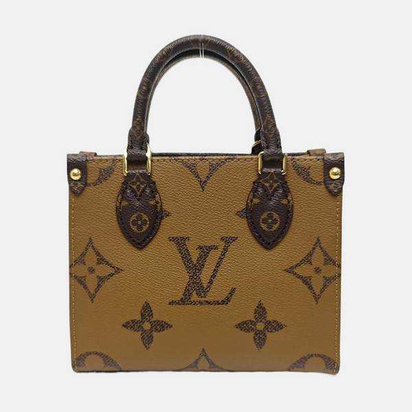ONTHEGO BB Monogram Coated Canvas Brown
