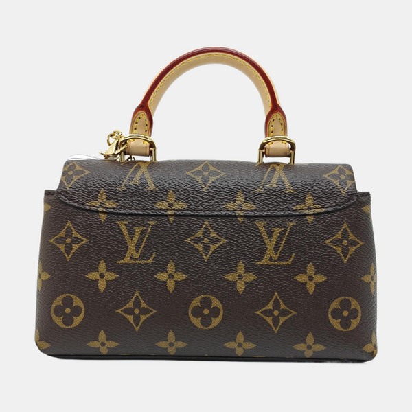 MADELEINE Monogram Coated Canvas Brown