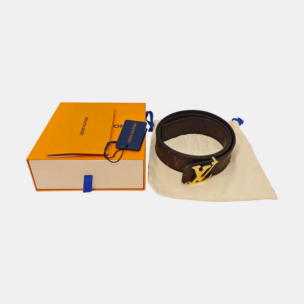 Coated Canvas Belt Brown