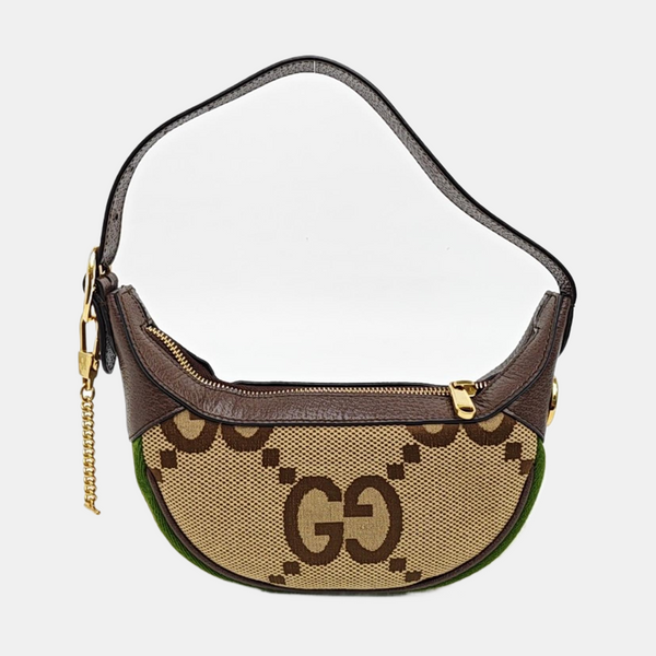 Ophidia Mini Monogram Canvas Beige