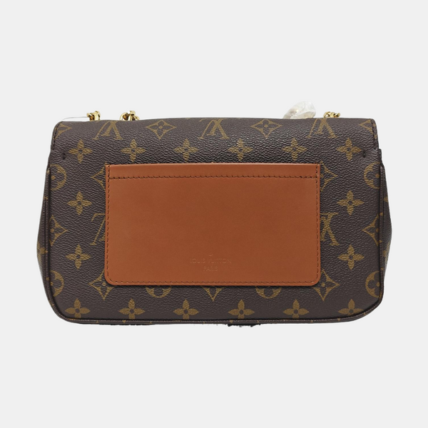 MARCEAU Monogram Coated Canvas Brown