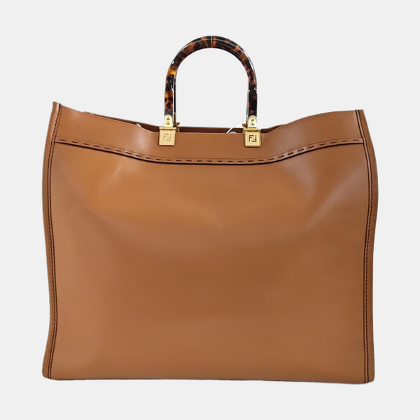 Sunshine Large Calfskin Brown