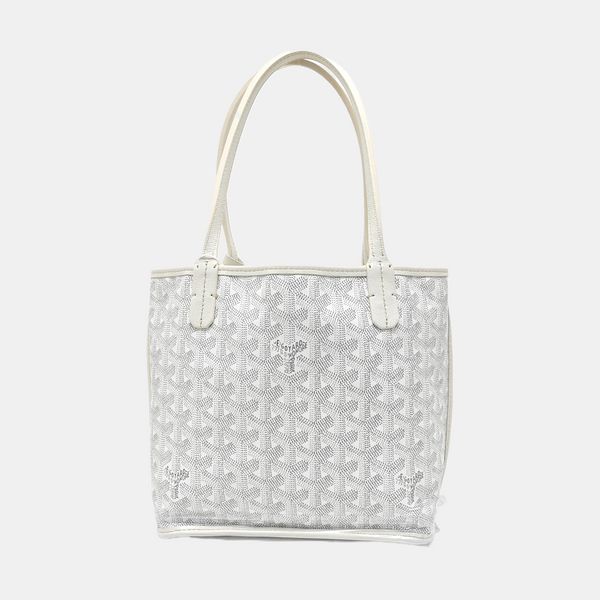Anjou Mini Coated Canvas White