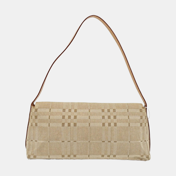 Canvas Shoulder Bag Beige