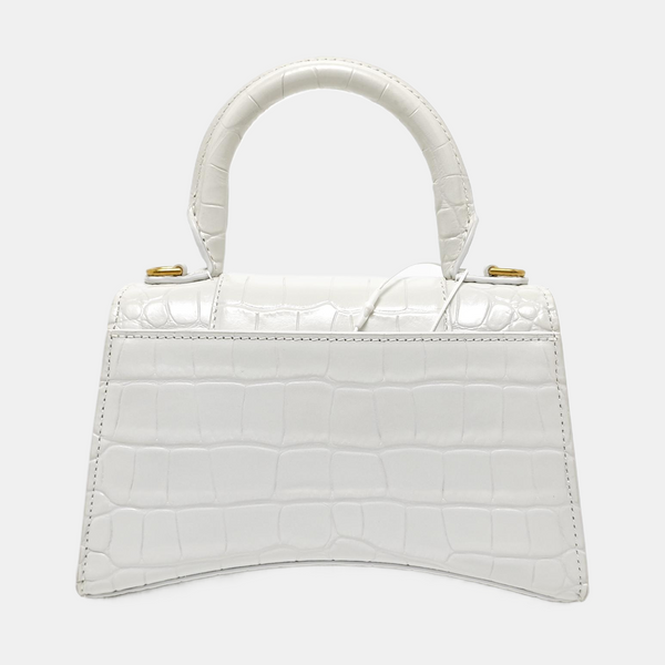 Hourglass XS Calfskin White