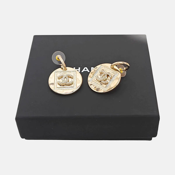 Metal Gold Earrings