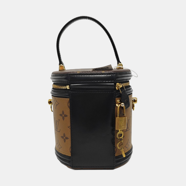 CANNES PM Monogram Coated Canvas Brown