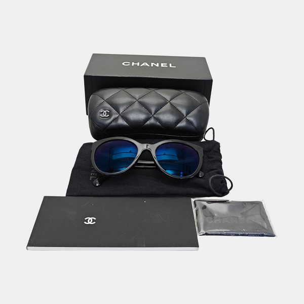 Synthetic Sunglasses Black