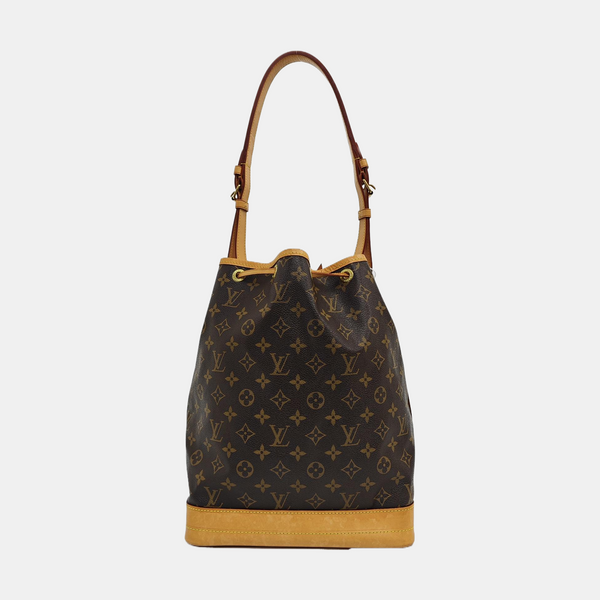 NOÉ GM Monogram Coated Canvas Brown